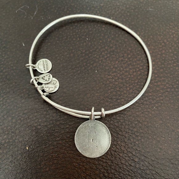 Alex and Ani Bangle “M” initial - Picture 2 of 4